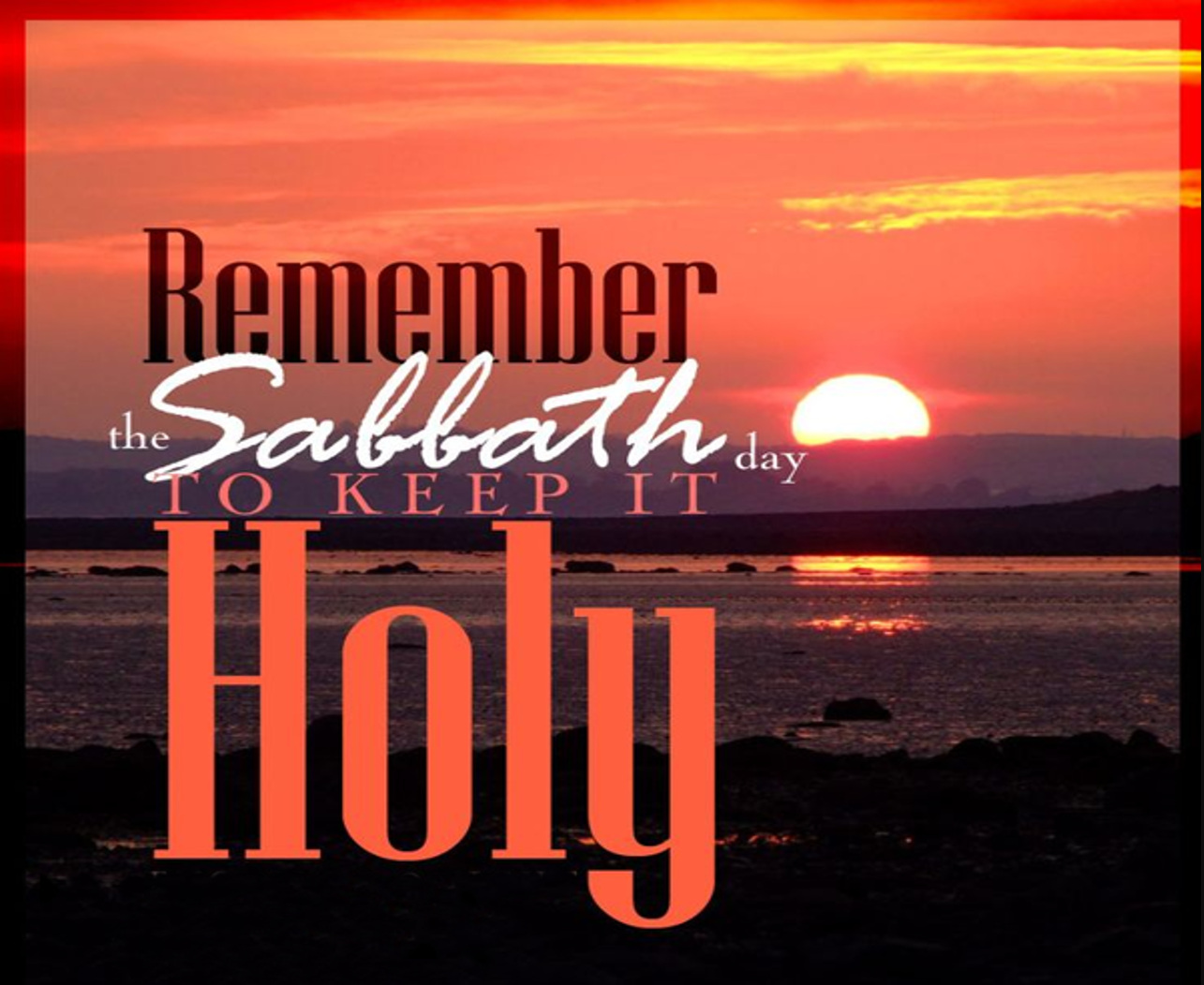 the sabbath begins at sunset on